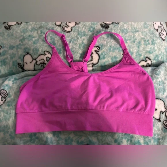 Pink Active Victoria Secret Seamless Sport Bra, NO pads. - Picture 7 of 7